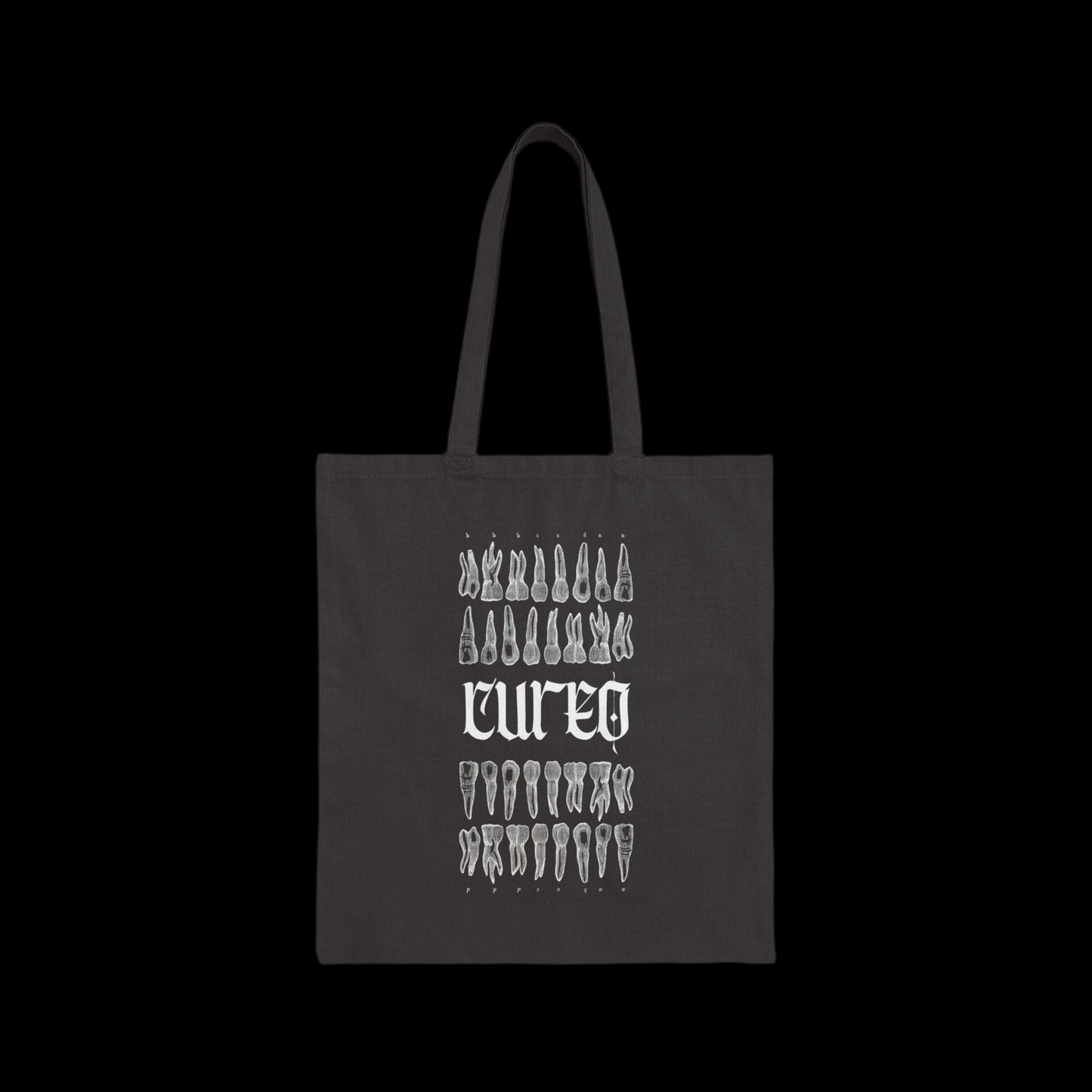 CUREO Teeth Tote - Black