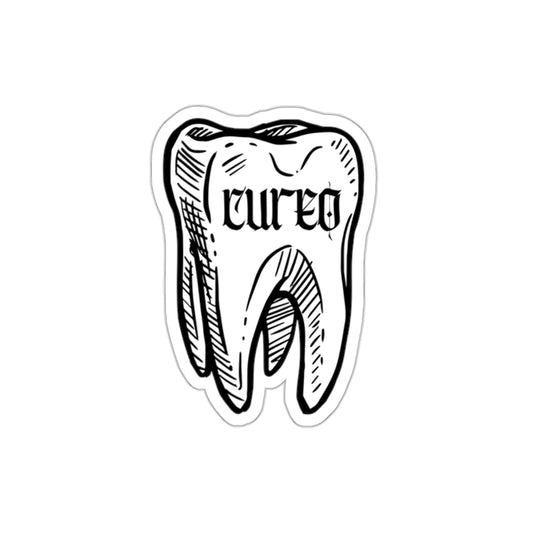 CUREO Tooth Die-Cut Stickers