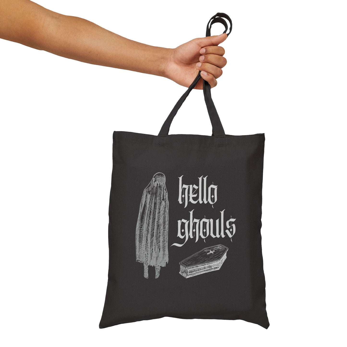 CUREO Hello Ghouls Tote - Black
