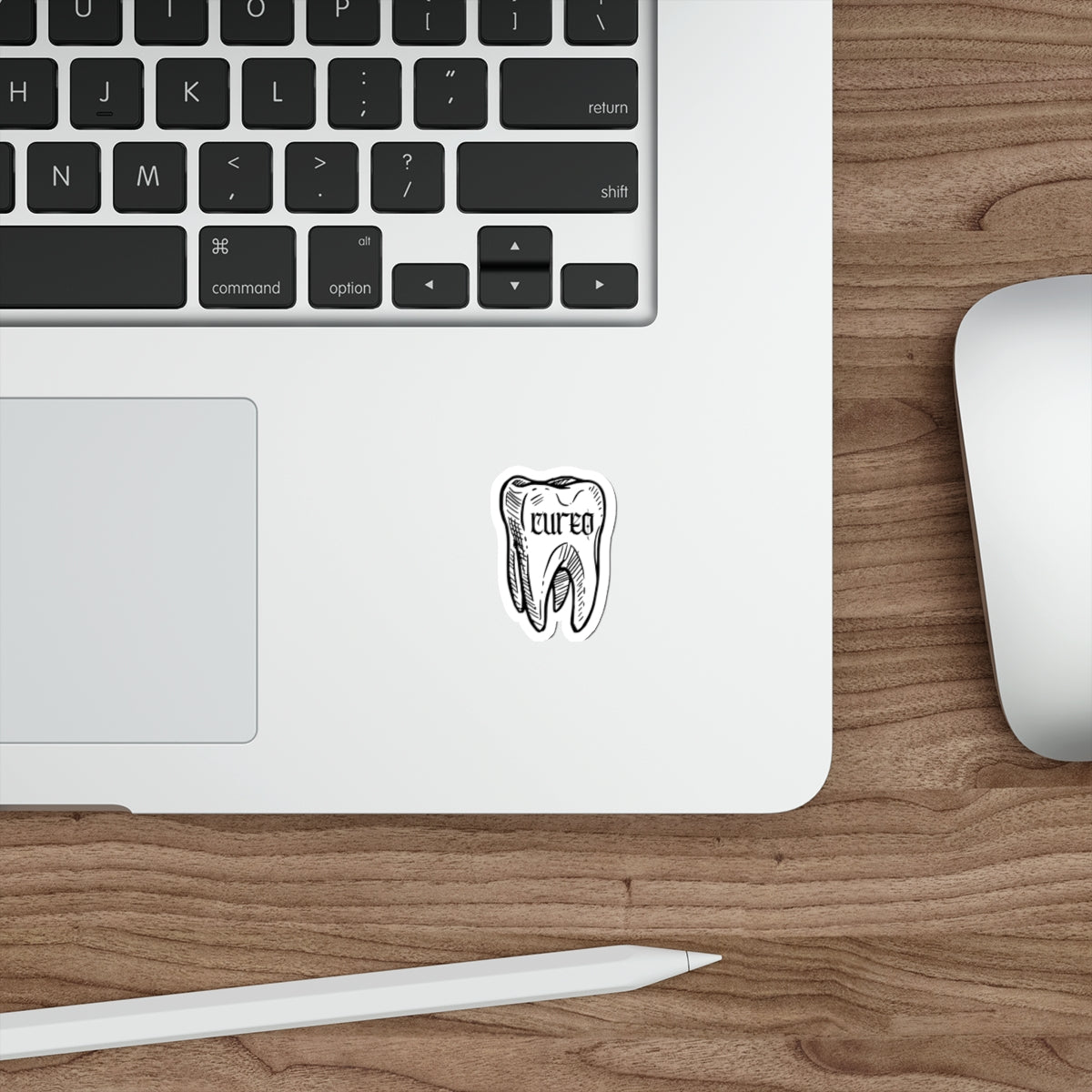 CUREO Tooth Die-Cut Stickers