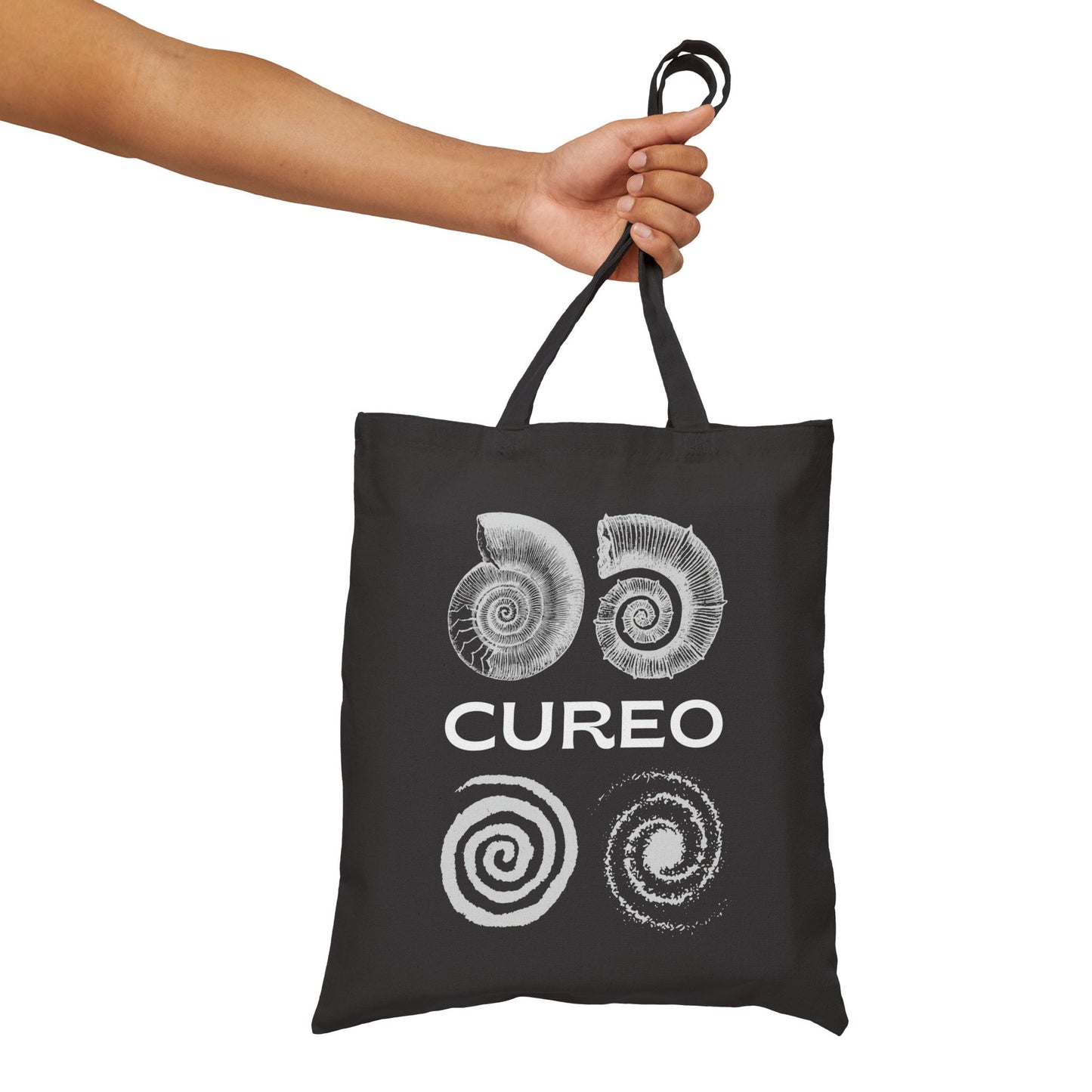 CUREO Fossil Tote - Black