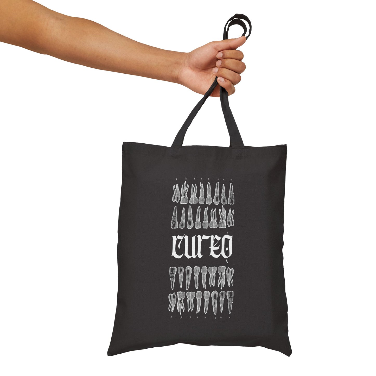 CUREO Teeth Tote - Black